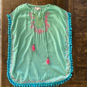 Bela & Nuni girl’s beach coverup. Size 8